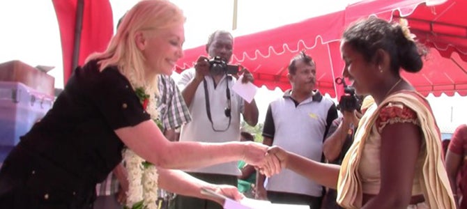Sandie Tillotson and Dr. Paul Cox Celebrate Nu Skin’s 20 Years of Giving in Sri Lanka Nu Skin partners with Seacology to preserve fragile environments and provide economic opportunity in Sri Lanka.